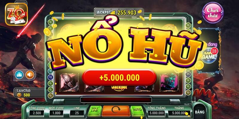 Nổ hũ jackpot - tựa game đổi thưởng siêu hấp dẫn số 1 thị trường